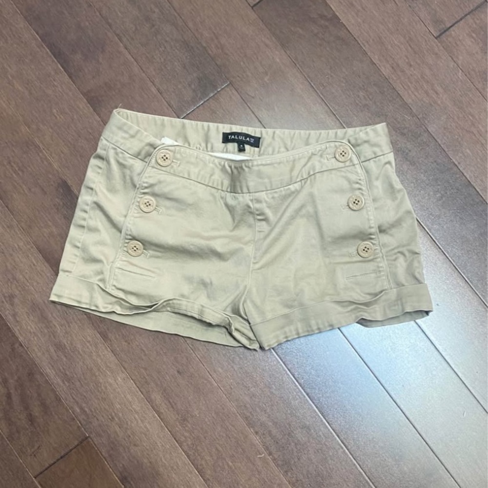 Talula Khaki Shorts